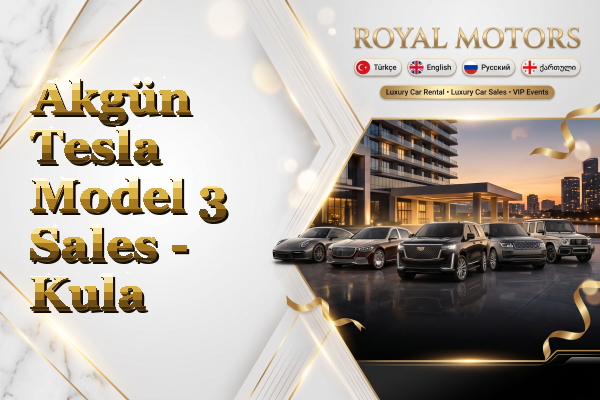 Akgün Tesla Model 3 Sales - Kula