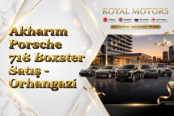 Akharım Porsche 718 Boxster Satış - Orhangazi