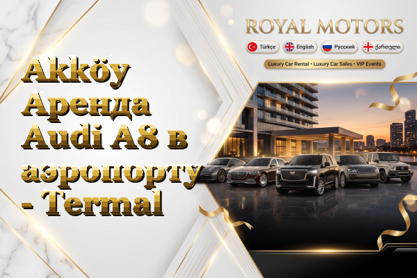 Akköy Аренда Audi A8 в аэропорту - Termal
