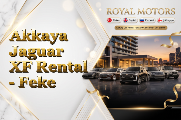 Akkaya Jaguar XF Rental - Feke