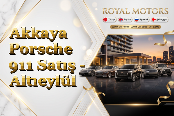 Akkaya Porsche 911 Satış - Altıeylül