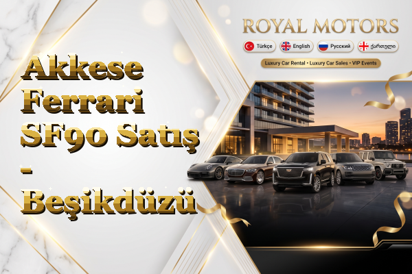 Akkese Ferrari SF90 Satış - Beşikdüzü
