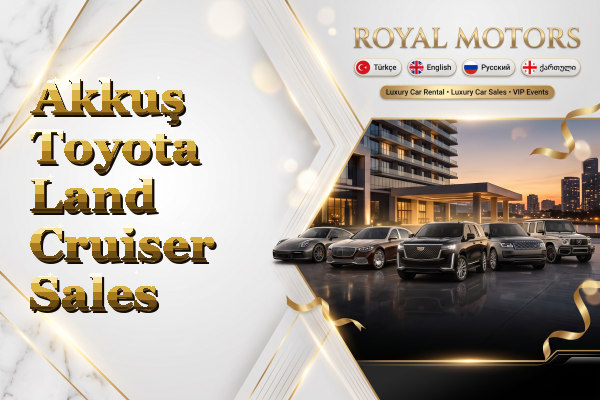 Akkuş Toyota Land Cruiser Sales