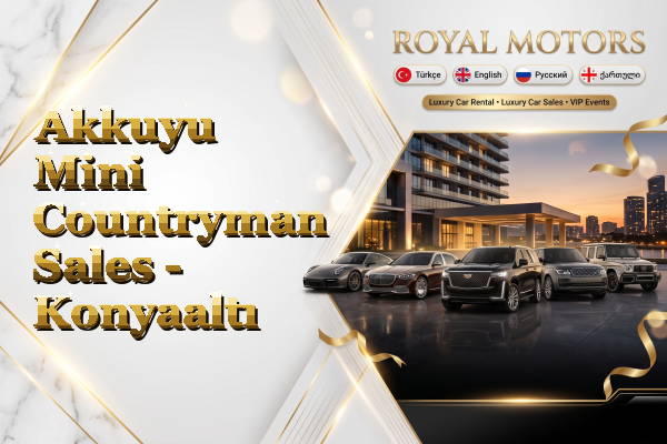 Akkuyu Mini Countryman Sales - Konyaaltı