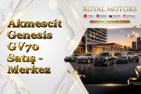 Akmescit Genesis GV70 Satış - Merkez