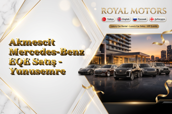Akmescit Mercedes-Benz EQE Satış - Yunusemre
