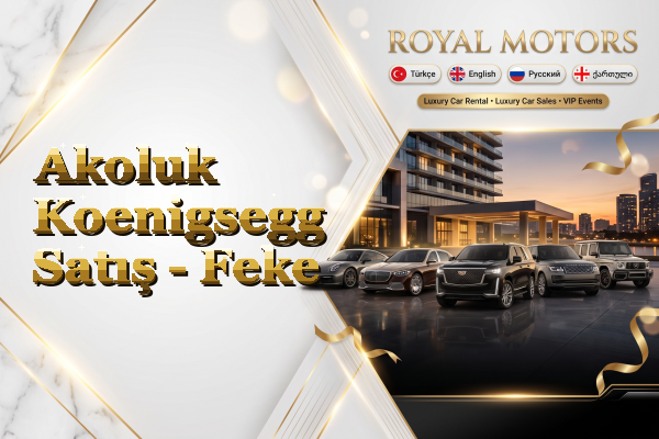 Akoluk Koenigsegg Satış - Feke