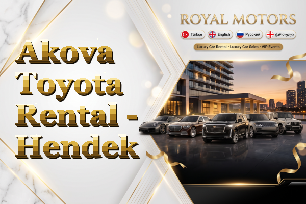 Akova Toyota Rental - Hendek