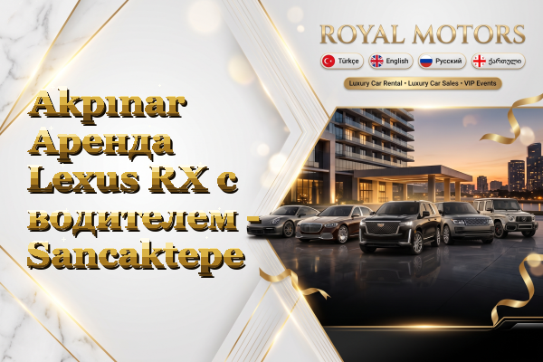 Akpınar Аренда Lexus RX с водителем - Sancaktepe