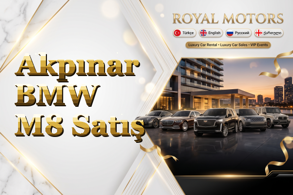 Akpınar BMW M8 Satış