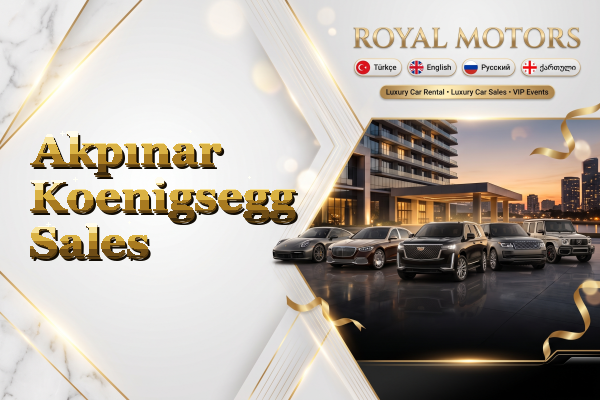 Akpınar Koenigsegg Sales