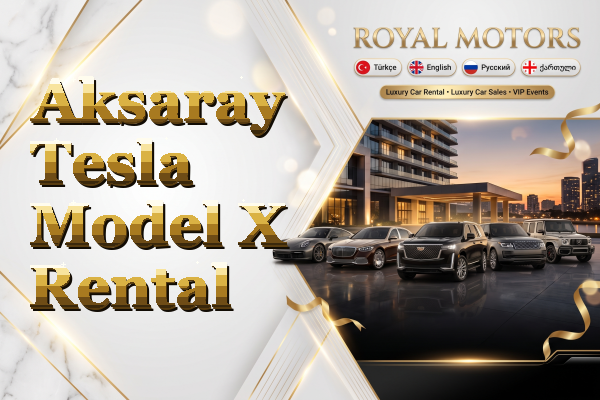 Aksaray Tesla Model X Rental