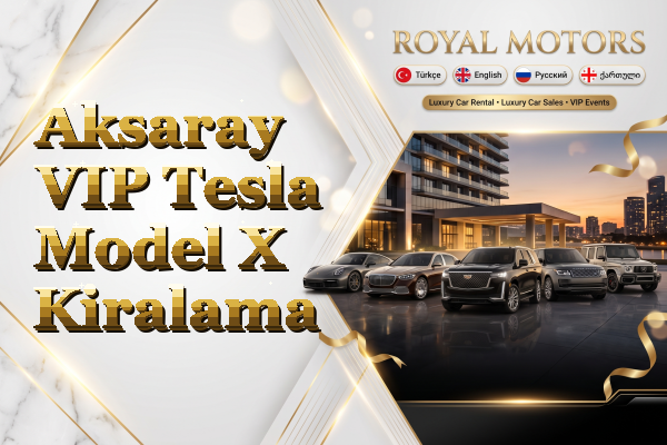Aksaray VIP Tesla Model X Kiralama