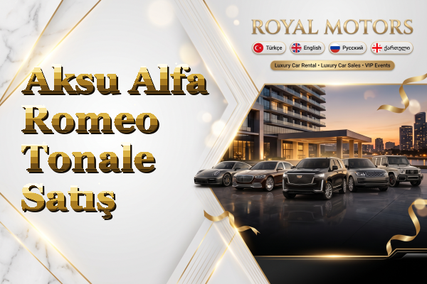 Aksu Alfa Romeo Tonale Satış