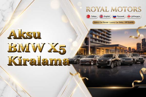 Aksu BMW X5 Kiralama