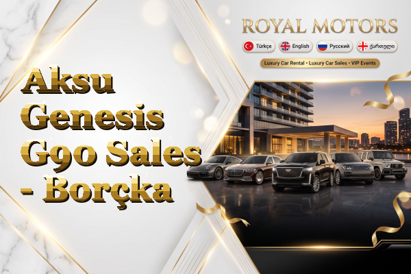 Aksu Genesis G90 Sales - Borçka
