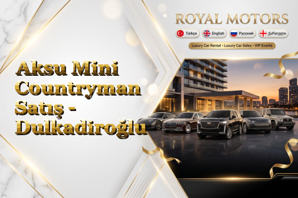 Aksu Mini Countryman Satış - Dulkadiroğlu