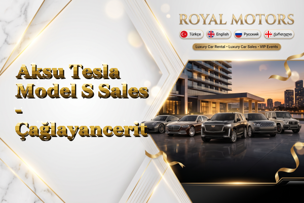 Aksu Tesla Model S Sales - Çağlayancerit