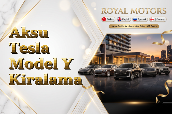 Aksu Tesla Model Y Kiralama