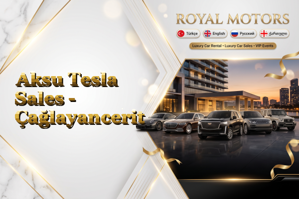 Aksu Tesla Sales - Çağlayancerit
