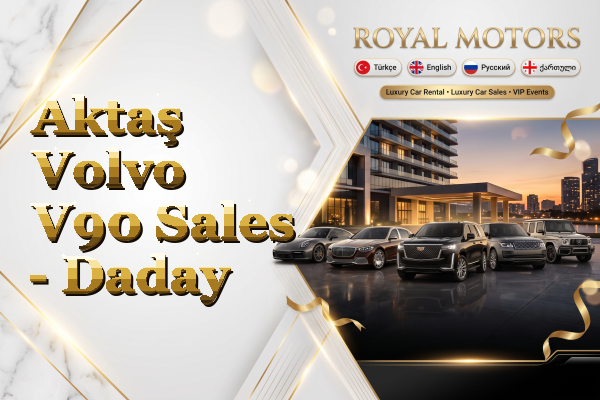Aktaş Volvo V90 Sales - Daday