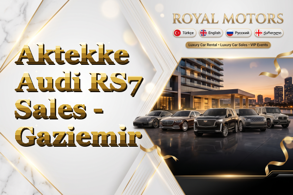 Aktekke Audi RS7 Sales - Gaziemir
