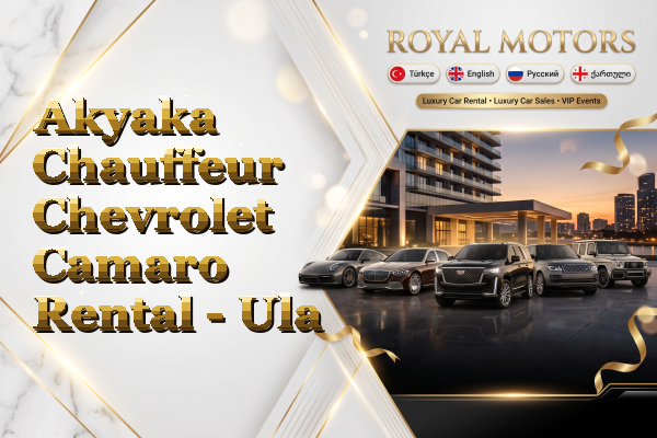 Akyaka Chauffeur Chevrolet Camaro Rental - Ula