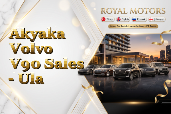 Akyaka Volvo V90 Sales - Ula