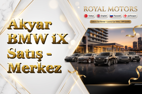 Akyar BMW iX Satış - Merkez