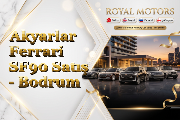 Akyarlar Ferrari SF90 Satış - Bodrum