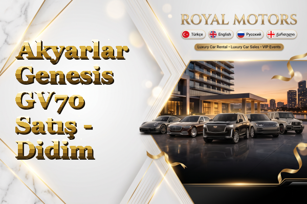 Akyarlar Genesis GV70 Satış - Didim