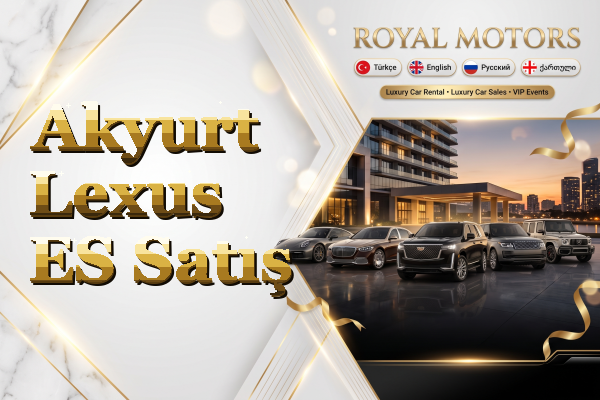 Akyurt Lexus ES Satış