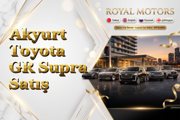 Akyurt Toyota GR Supra Satış