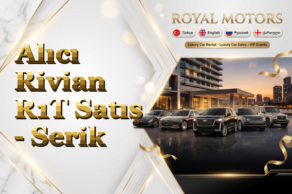 Alıcı Rivian R1T Satış - Serik