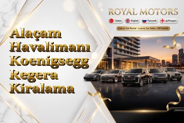Alaçam Havalimanı Koenigsegg Regera Kiralama