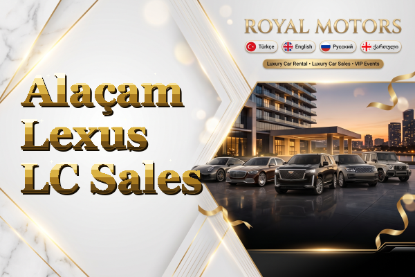 Alaçam Lexus LC Sales