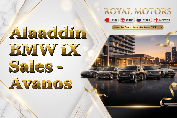 Alaaddin BMW iX Sales - Avanos