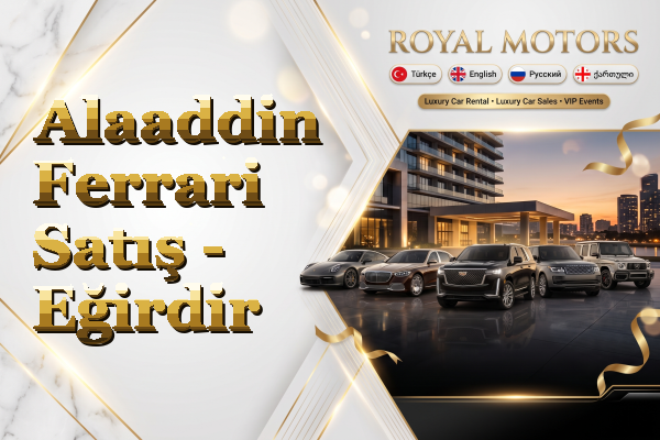 Alaaddin Ferrari Satış - Eğirdir