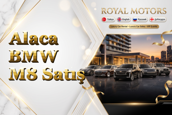 Alaca BMW M8 Satış