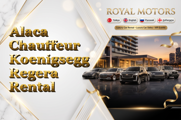 Alaca Chauffeur Koenigsegg Regera Rental