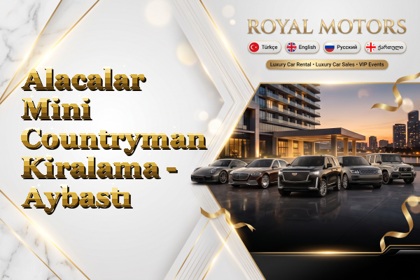 Alacalar Mini Countryman Kiralama - Aybastı