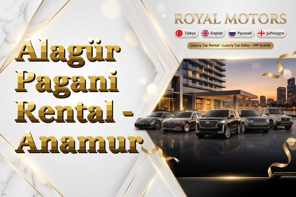 Alagür Pagani Rental - Anamur