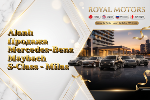 Alanlı Продажа Mercedes-Benz Maybach S-Class - Milas