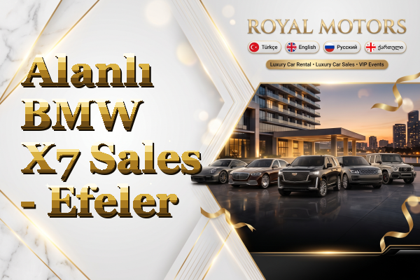 Alanlı BMW X7 Sales - Efeler