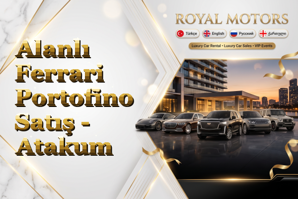 Alanlı Ferrari Portofino Satış - Atakum