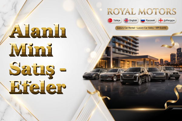 Alanlı Mini Satış - Efeler