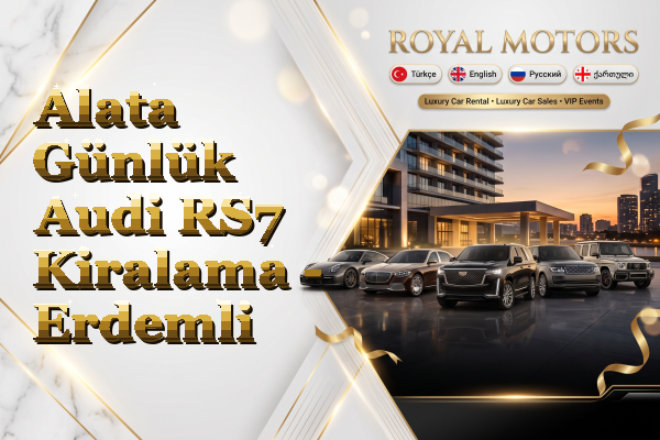 Alata Günlük Audi RS7 Kiralama - Erdemli