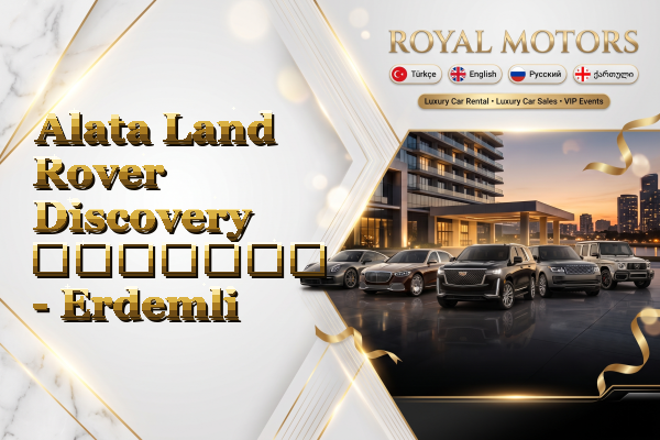 Alata Land Rover Discovery გაყიდვა - Erdemli