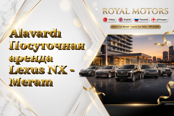 Alavardı Посуточная аренда Lexus NX - Meram