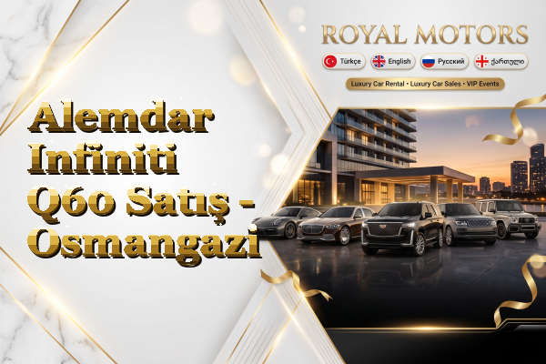 Alemdar Infiniti Q60 Satış - Osmangazi